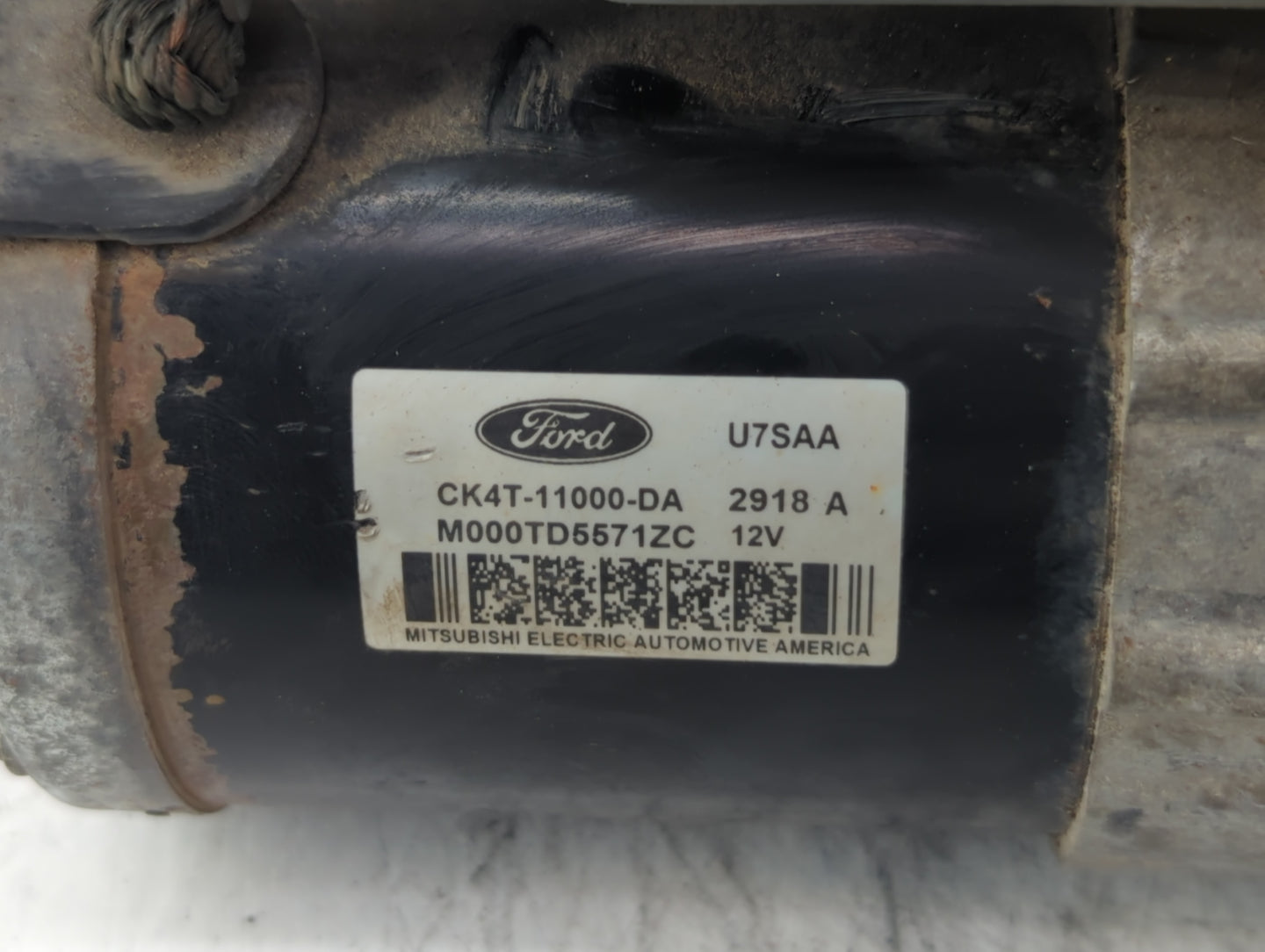 2015-2020 Ford Transit-250 Car Starter Motor Solenoid OEM P/N:CK4T-11000-DA Fits Fits 2015 2016 2017 2018 2019 2020 OEM Used