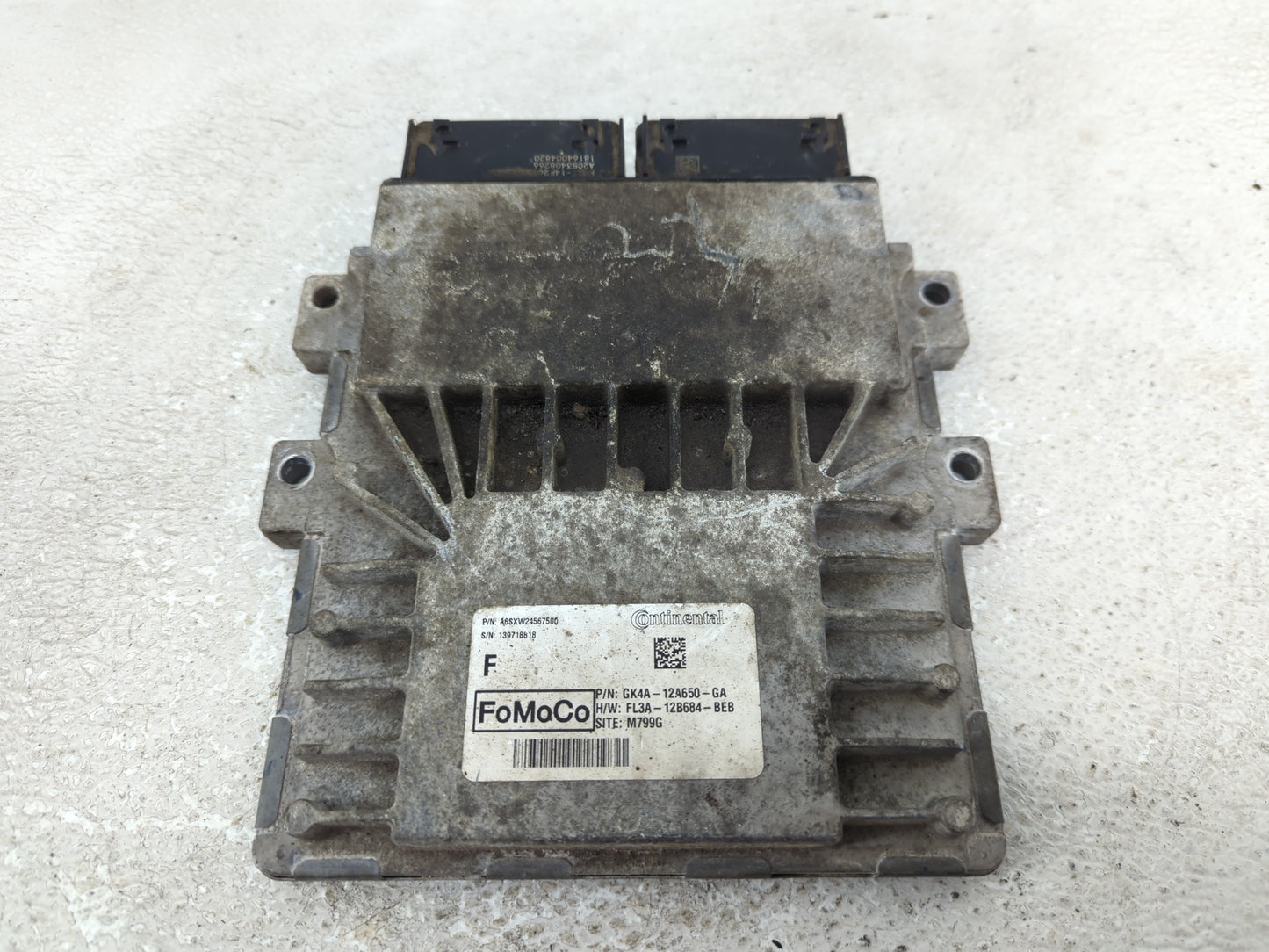 2016-2019 Ford Transit-350 PCM Engine Control Computer ECU ECM PCU OEM P/N:GK4A-12A650-GA Fits Fits 2015 2016 2017 2018 2019