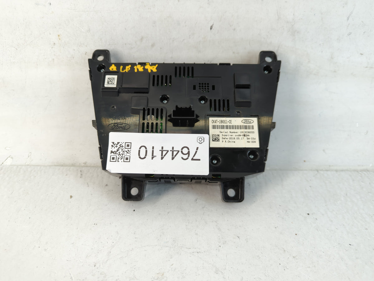 2016-2019 Ford Transit-350 Am Fm Cd Player Radio Receiver 764410 - Oemusedautoparts1.com