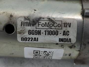 2014-2021 Ford Transit Car Starter Motor Solenoid OEM P/N:6G9N-11000-AC Fits Fits 2014 2015 2016 2017 2018 2019 2020 2021 OEM Used Auto Parts