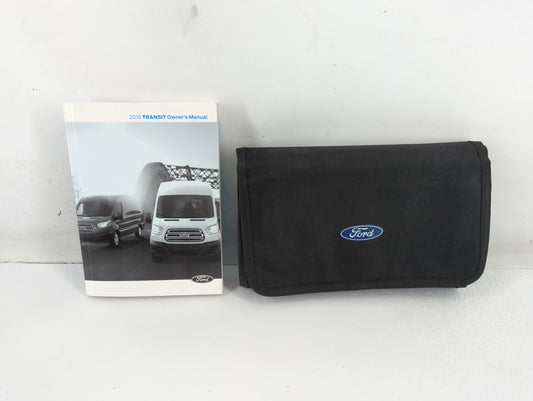 2018 Ford Transit Owners Manual Book Guide P/N:JK3J 19A321 AA OEM Used Auto Parts - Oemusedautoparts1.com