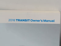 2018 Ford Transit Owners Manual Book Guide P/N:JK3J 19A321 AA OEM Used Auto Parts - Oemusedautoparts1.com