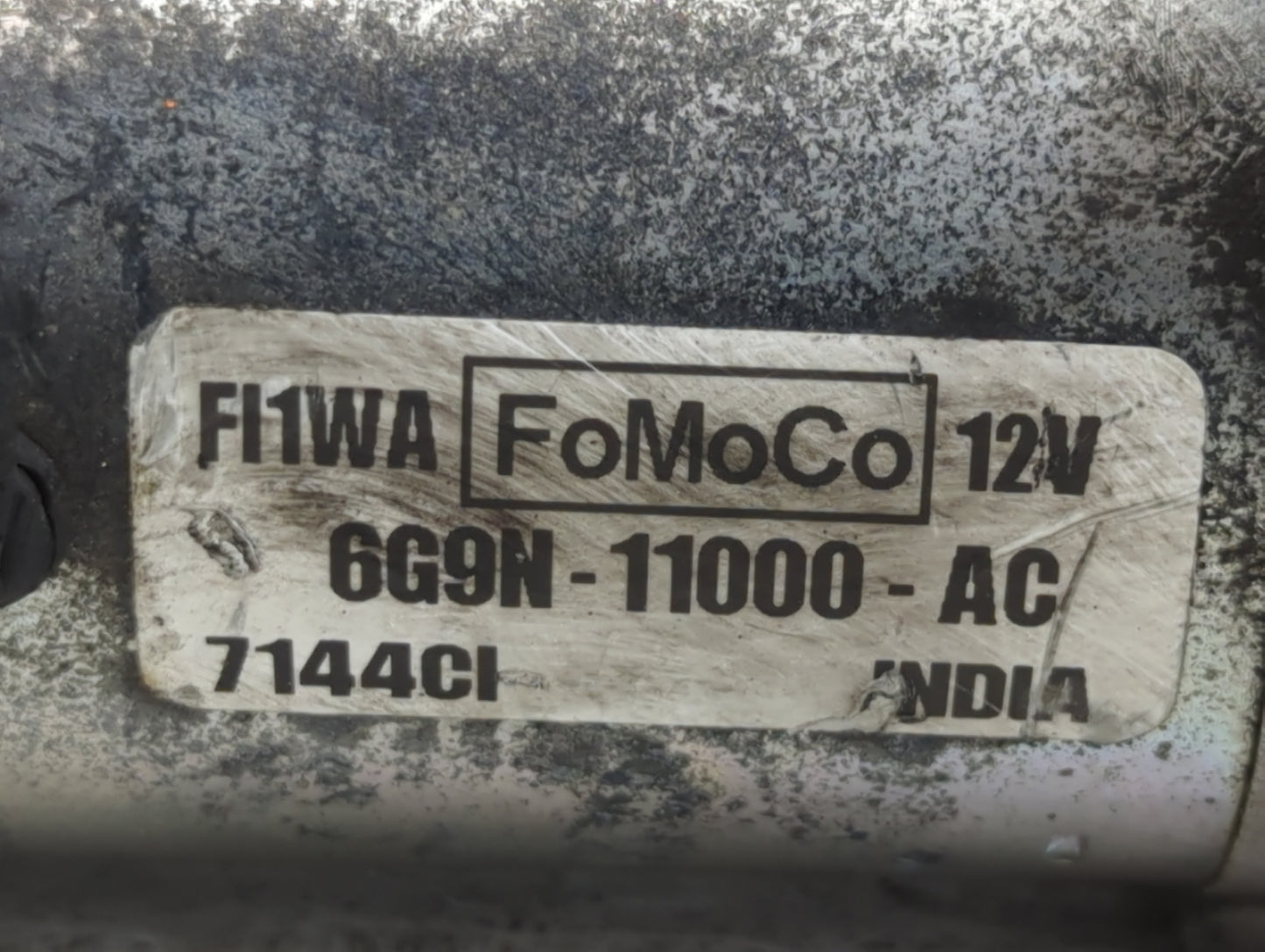 2014-2021 Ford Transit Car Starter Motor Solenoid OEM P/N:6G9N-11000-AC Fits Fits 2014 2015 2016 2017 2018 2019 2020 2021 OE