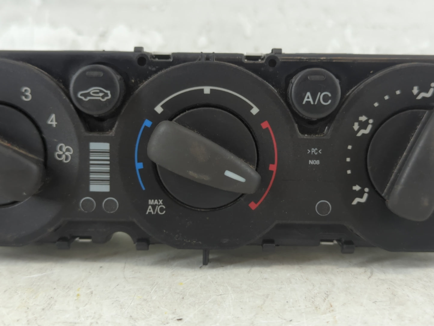 2018 Ford Transit Climate Control Module Temperature AC/Heater Replacement Fits OEM Used Auto Parts - Oemusedautoparts1.com