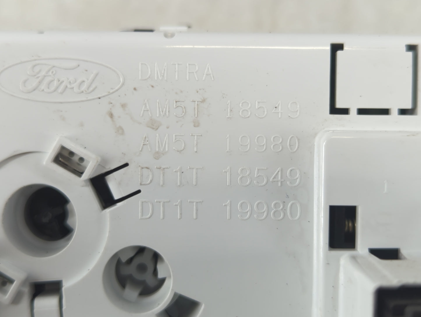 2018 Ford Transit Climate Control Module Temperature AC/Heater Replacement Fits OEM Used Auto Parts - Oemusedautoparts1.com