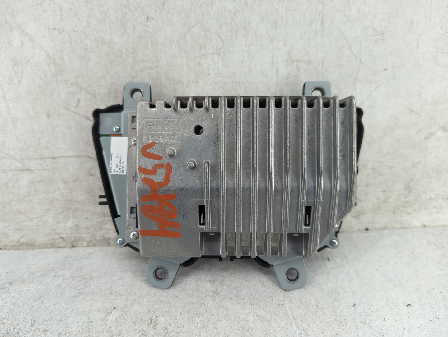 2018 Ford Transit 150 Radio AM FM Cd Player Receiver Replacement P/N:JK4T-18D815-AE 276-1901-08 Fits Fits 2019 OEM Used Auto