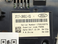 2018 Ford Transit 150 Radio Control Panel - Oemusedautoparts1.com