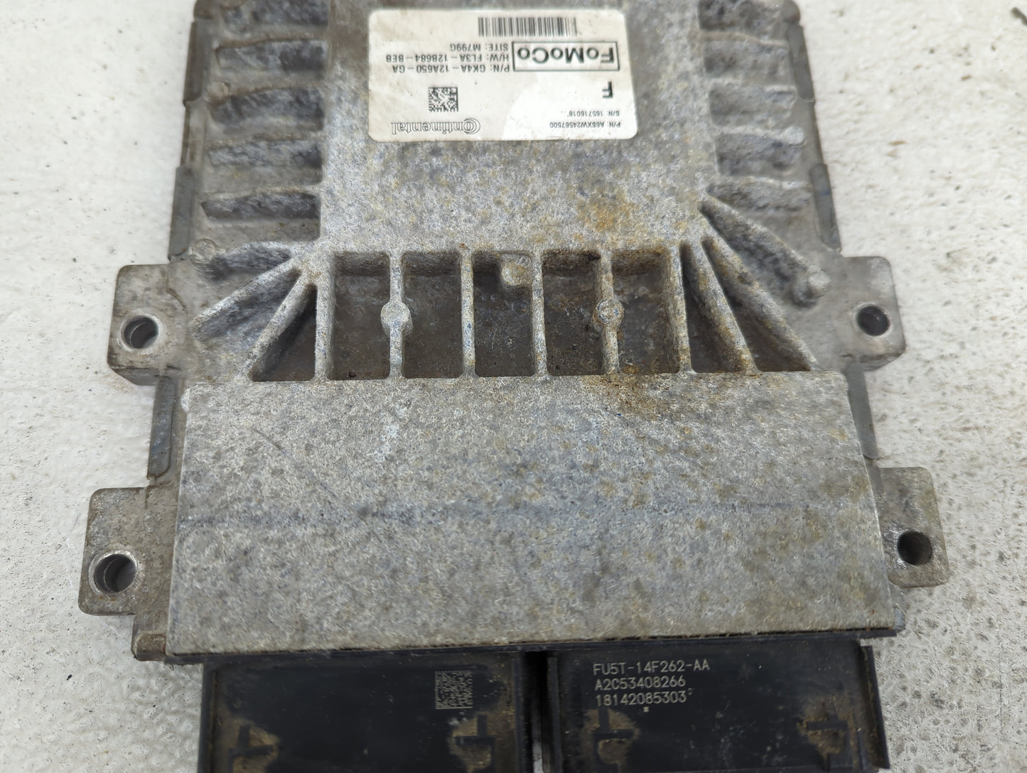 2018 Ford Transit 250 PCM Engine Control Computer ECU ECM PCU OEM P/N:GK4A-12A650-GA FL3A-12B684-BEB Fits Fits 2015 2016 201