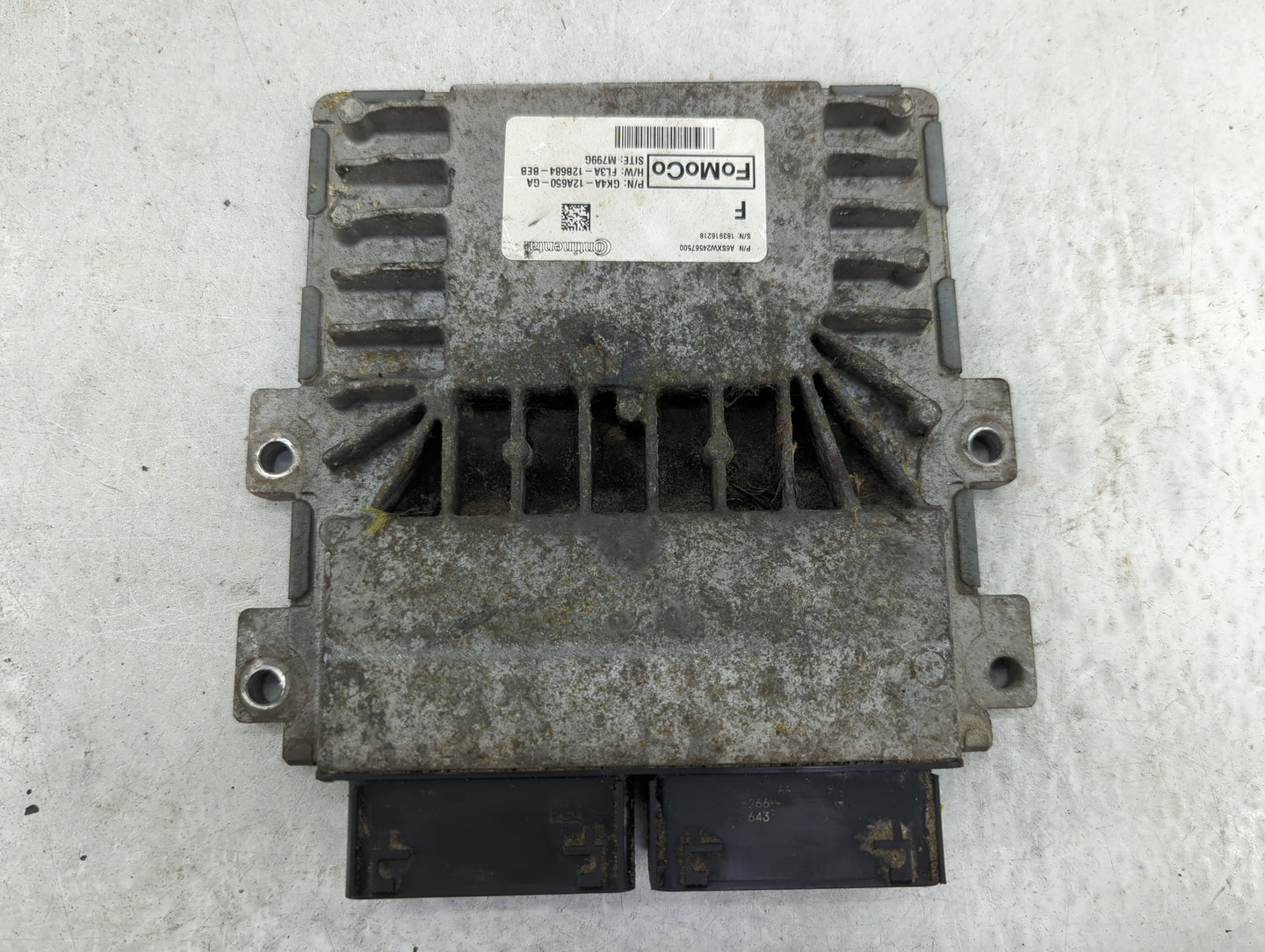 2018 Ford Transit 250 PCM Engine Control Computer ECU ECM PCU OEM P/N:GK4A-12A650-GA FL3A-12B684-BEB Fits Fits 2015 2016 201