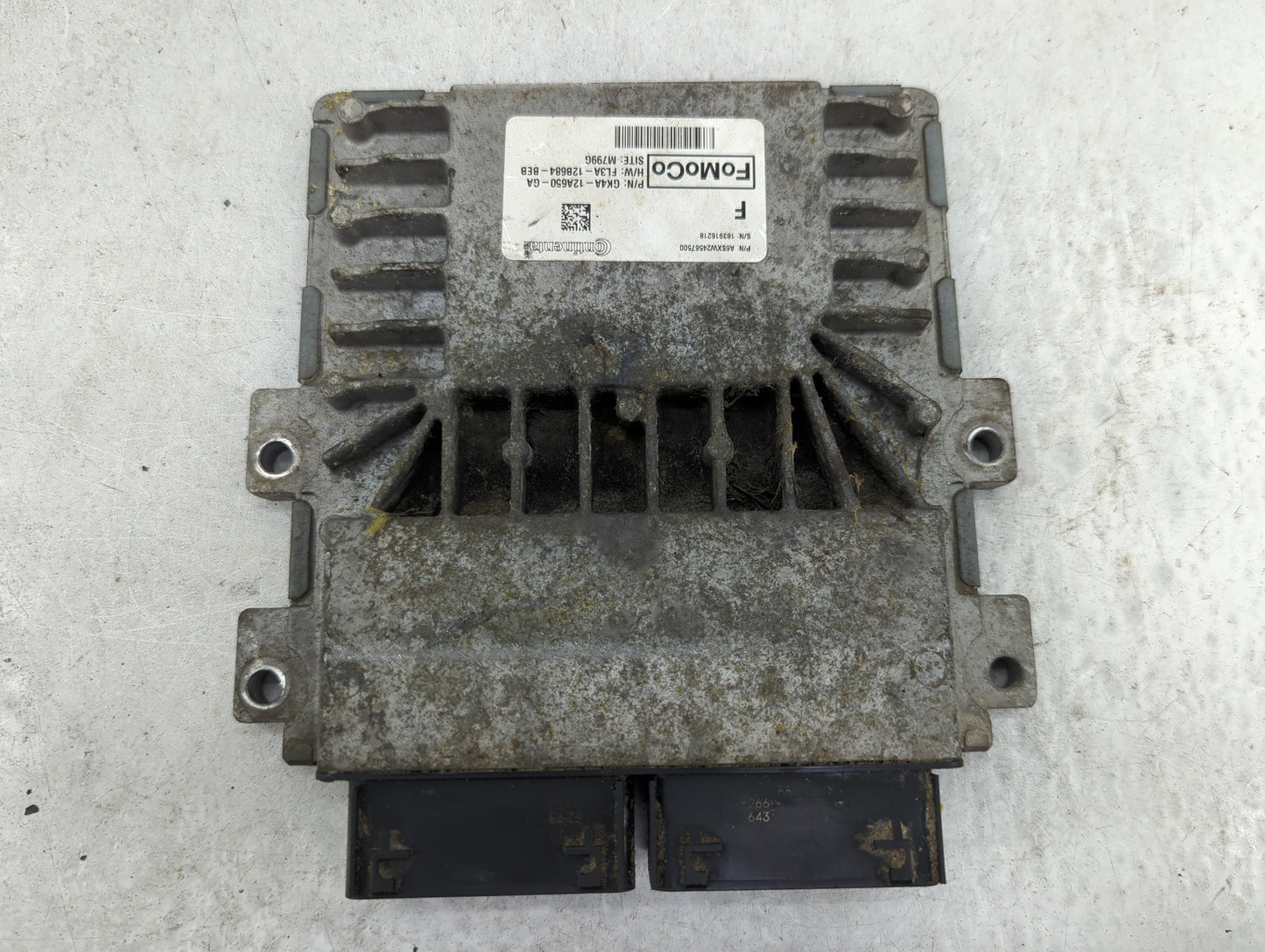 2018 Ford Transit 250 PCM Engine Control Computer ECU ECM PCU OEM P/N:GK4A-12A650-GA FL3A-12B684-BEB Fits Fits 2015 2016 201