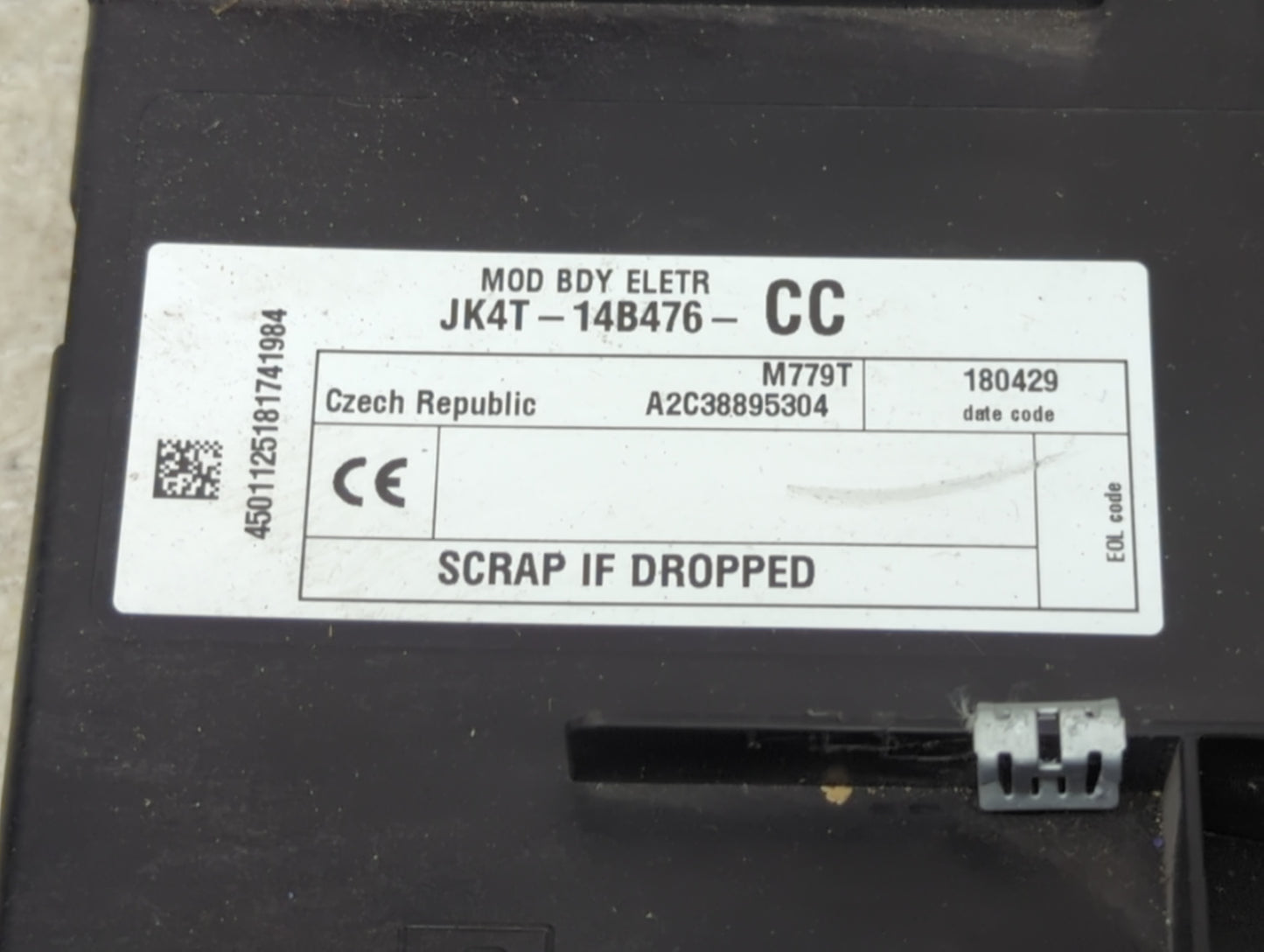 2018 Ford Transit 250 Fusebox Fuse Box Panel Relay Module P/N:JK4T-14B476-CC A2C38895304 Fits Fits 2017 2019 OEM Used Auto P