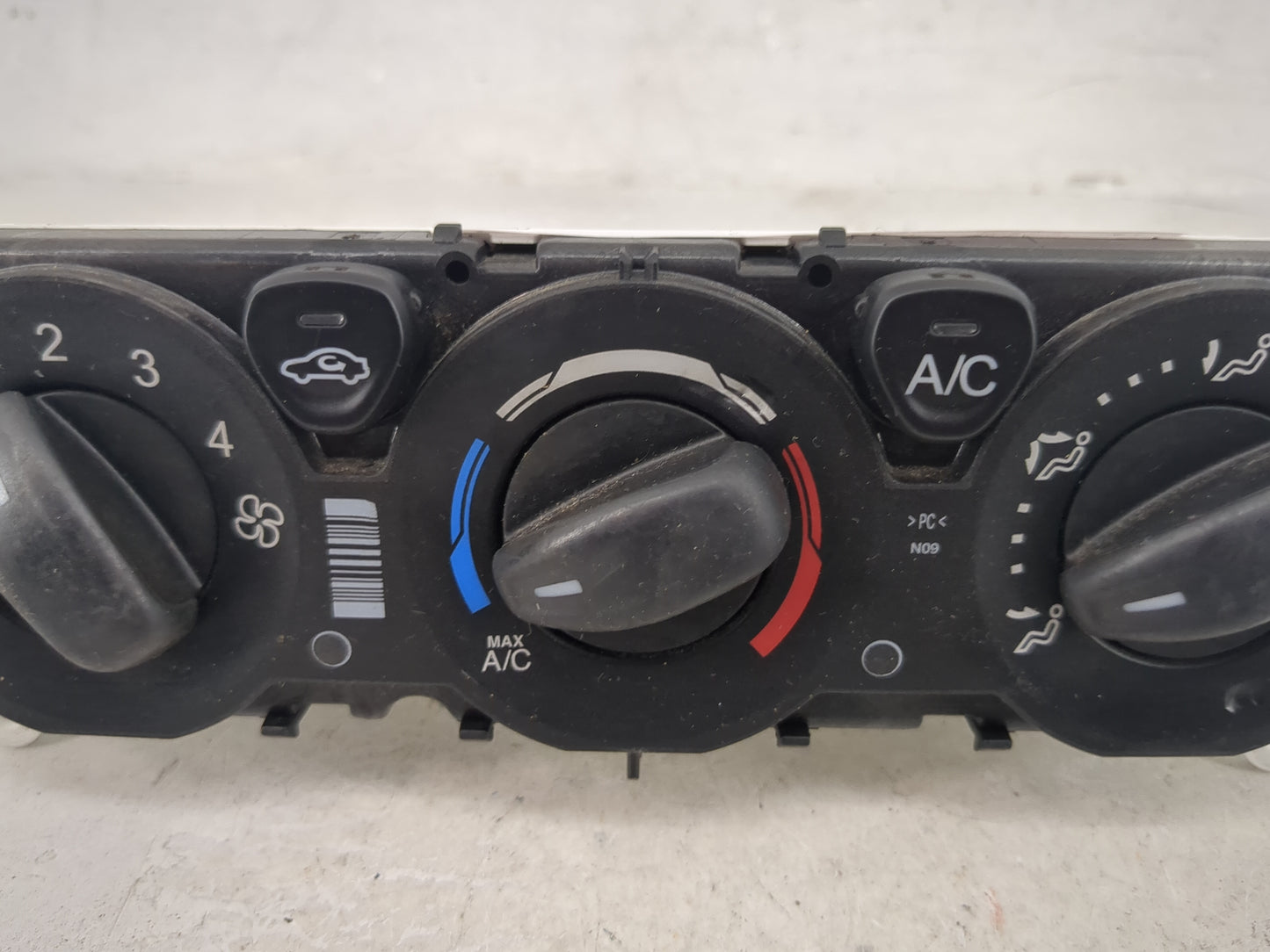 2018 Ford Transit 250 Climate Control Module Temperature AC/Heater Replacement P/N:BM5T-18549 BM5T-19980 Fits OEM Used Auto 
