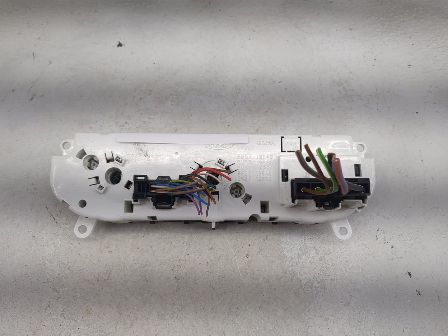 2018 Ford Transit 250 Climate Control Module Temperature AC/Heater Replacement P/N:BM5T-18549 BM5T-19980 Fits OEM Used Auto 