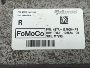 2016-2018 Ford Transit Connect PCM Engine Control Computer ECU ECM PCU OEM P/N:GV6A-12B684-CB Fits Fits 2016 2017 2018 2019 2020 OEM Used Auto Parts