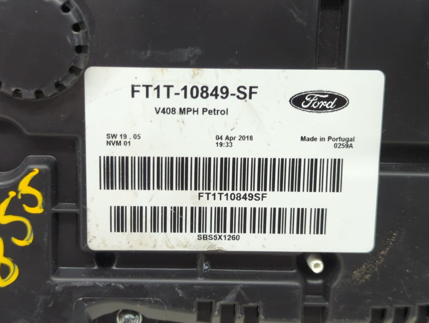 2016-2018 Ford Transit Connect Instrument Cluster Speedometer Gauges P/N:FT1T-10849-SF FT1T10849SF Fits Fits 2016 2017 2018 