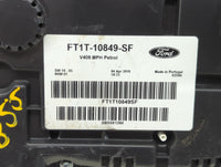 2016-2018 Ford Transit Connect Instrument Cluster Speedometer Gauges P/N:FT1T-10849-SF FT1T10849SF Fits Fits 2016 2017 2018 