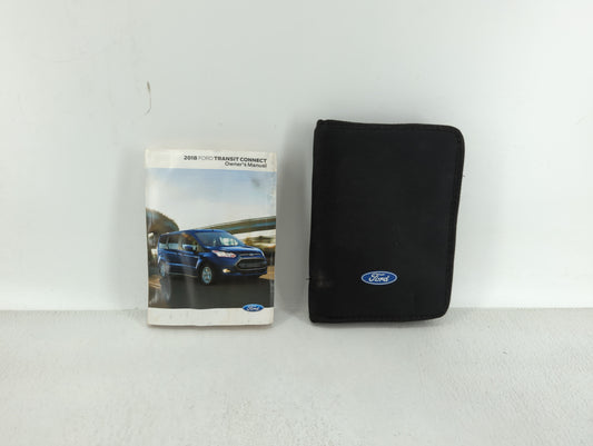 2018 Ford Transit Connect Owners Manual Book Guide OEM Used Auto Parts - Oemusedautoparts1.com