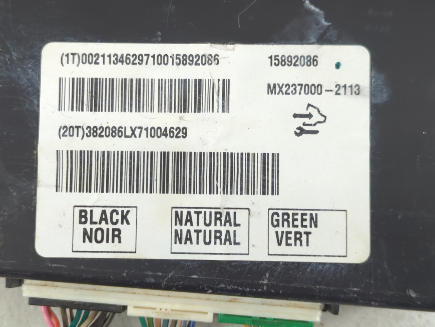 2014-2018 Ford Transit Connect Climate Control Module Temperature AC/Heater Replacement P/N:15892086 Fits OEM Used Auto Part