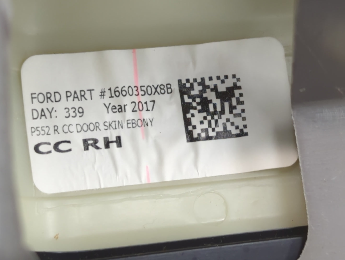 2018 Ford Trucks Ftf150 Front Right Passenger Interior Door Panel Trim - Oemusedautoparts1.com