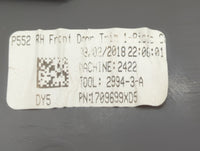 2018 Ford Trucks Ftf150 Front Right Passenger Interior Door Panel Trim - Oemusedautoparts1.com