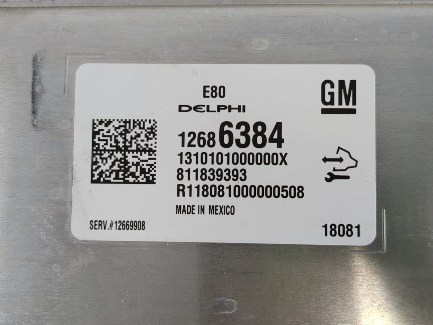 2017-2021 Gmc Acadia PCM Engine Control Computer ECU ECM PCU OEM P/N:12686384 Fits Fits 2017 2018 2019 2020 2021 2022 OEM Us