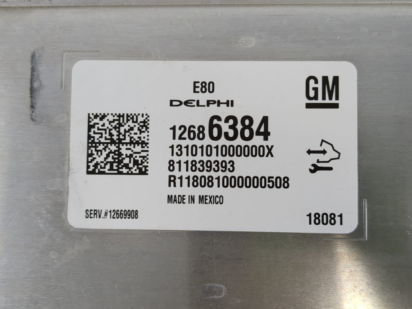 2017-2021 Gmc Acadia PCM Engine Control Computer ECU ECM PCU OEM P/N:12686384 Fits Fits 2017 2018 2019 2020 2021 2022 OEM Us