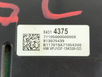 2018 Gmc Acadia Instrument Cluster Speedometer Gauges P/N:84314375 Fits OEM Used Auto Parts - Oemusedautoparts1.com