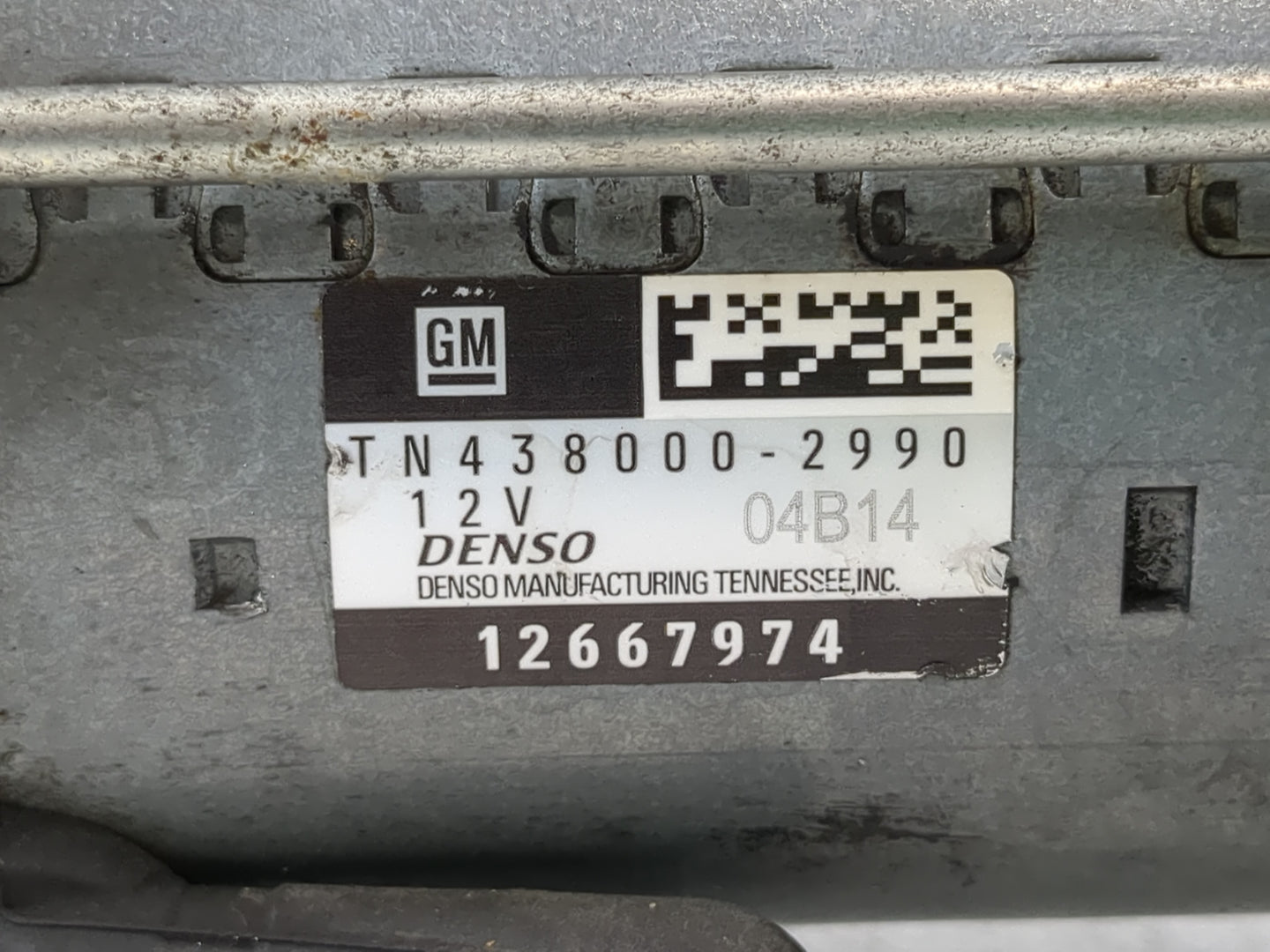 2017-2022 Gmc Acadia Car Starter Motor Solenoid OEM P/N:TN438000-2990 12667974 Fits Fits 2016 2017 2018 2019 2020 2021 2022 