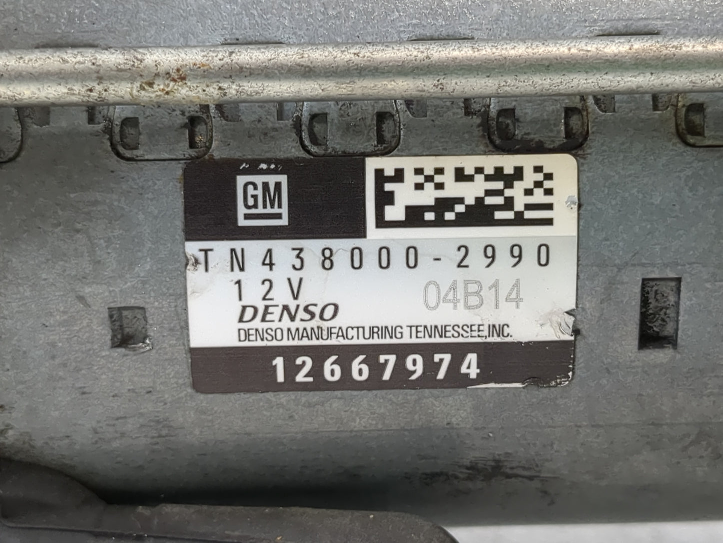 2017-2022 Gmc Acadia Car Starter Motor Solenoid OEM P/N:TN438000-2990 12667974 Fits Fits 2016 2017 2018 2019 2020 2021 2022 