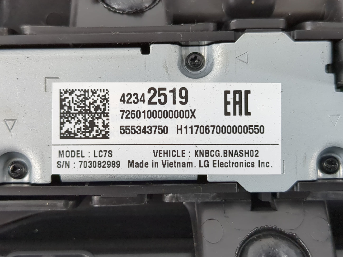 2018-2019 Gmc Acadia Radio AM FM Cd Player Receiver Replacement P/N:42342519 Fits Fits 2018 2019 OEM Used Auto Parts - Oemus