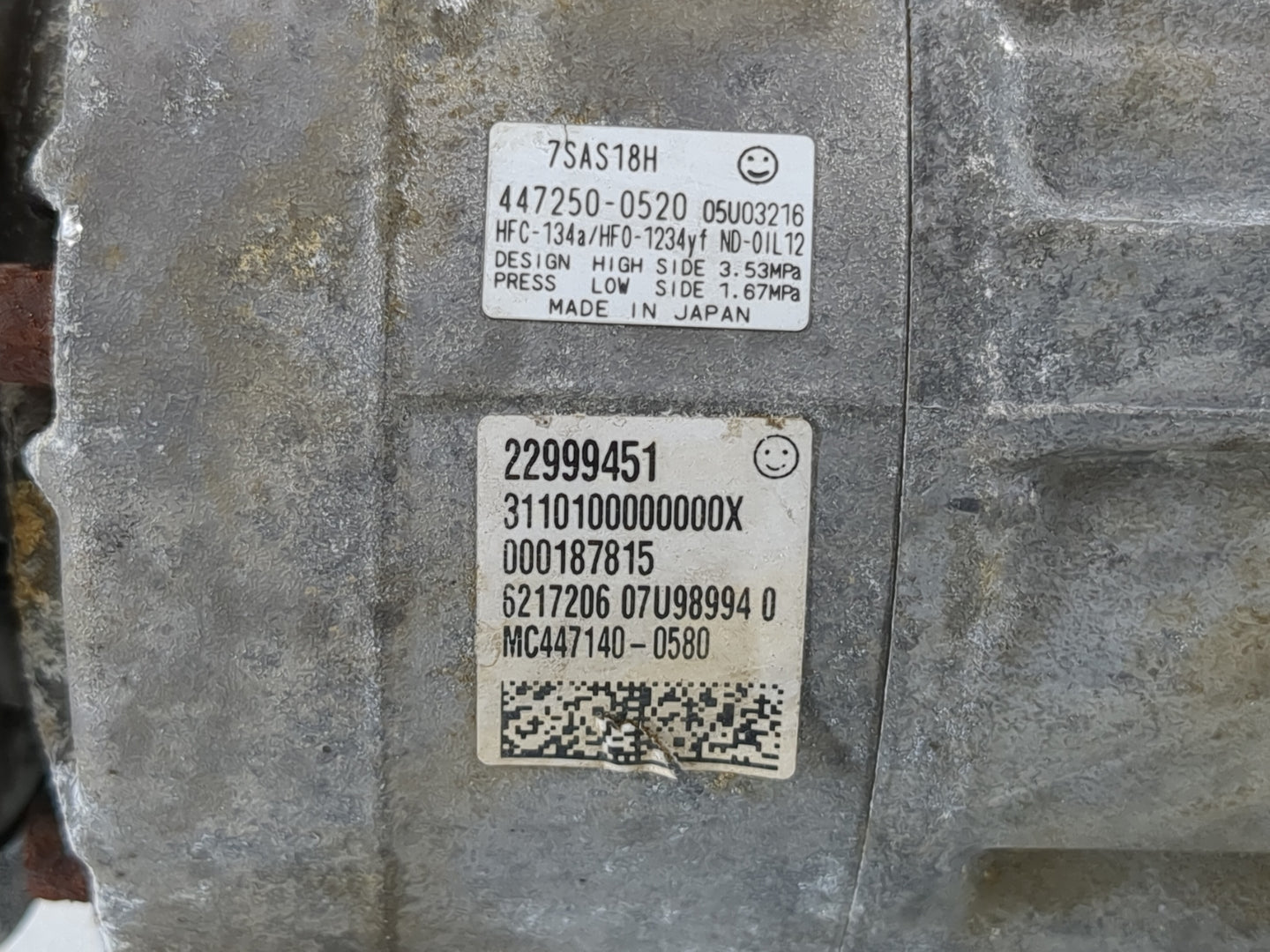 2017-2022 Gmc Acadia Air Conditioning A/c Ac Compressor Oem - Oemusedautoparts1.com