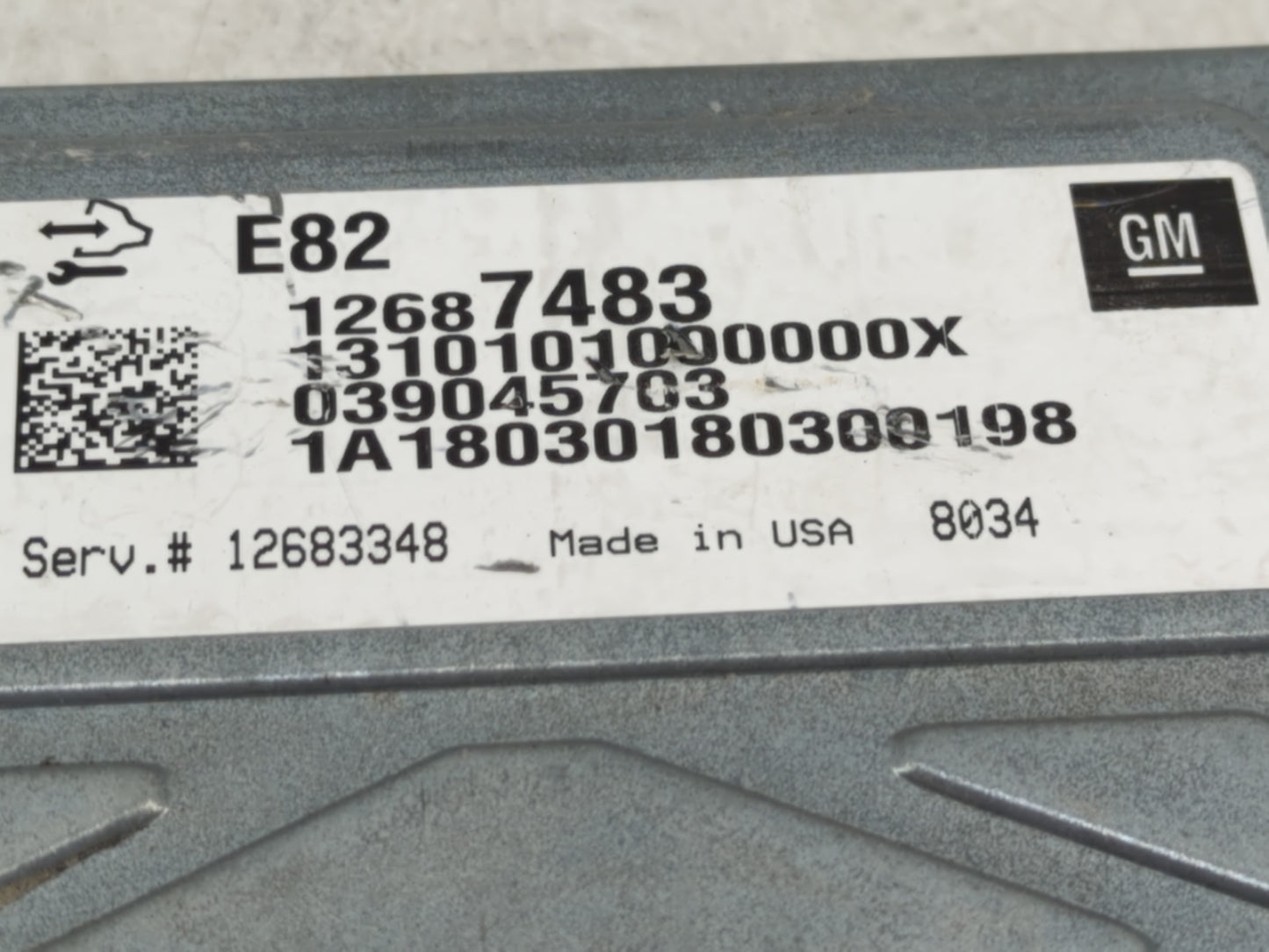 2017-2022 Gmc Acadia PCM Engine Control Computer ECU ECM PCU OEM P/N:12687483 Fits Fits 2016 2017 2018 2019 2020 2021 2022 O