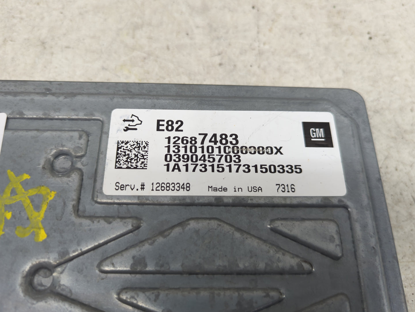 2017-2022 Gmc Acadia PCM Engine Control Computer ECU ECM PCU OEM P/N:12687483 12683348 Fits OEM Used Auto Parts - Oemusedaut