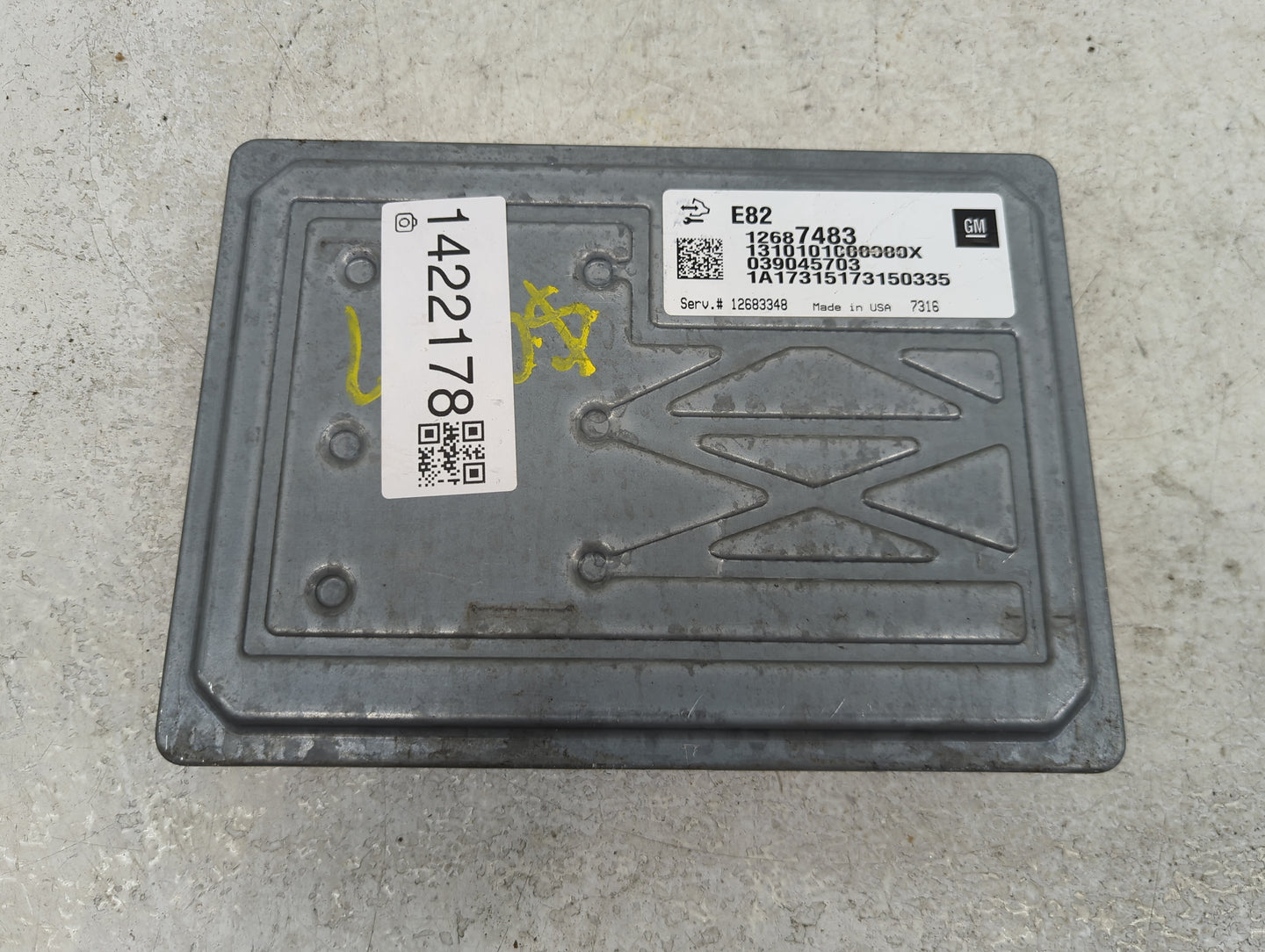 2017-2022 Gmc Acadia PCM Engine Control Computer ECU ECM PCU OEM P/N:12687483 12683348 Fits OEM Used Auto Parts - Oemusedaut
