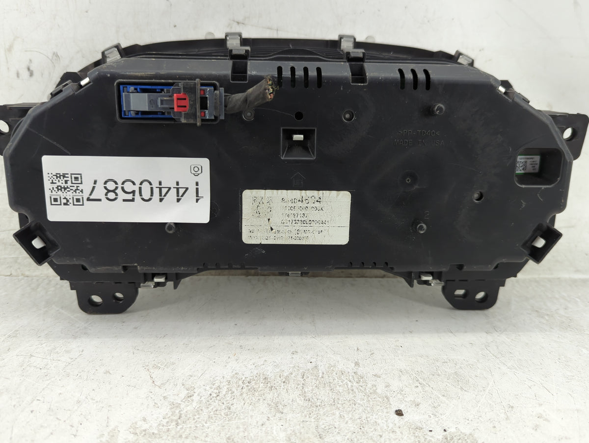 2018-2019 Gmc Acadia Instrument Cluster Speedometer Gauges P/N:84404694 84404924 Miles: Fits Fits 2018 2019 OEM Used Auto Pa
