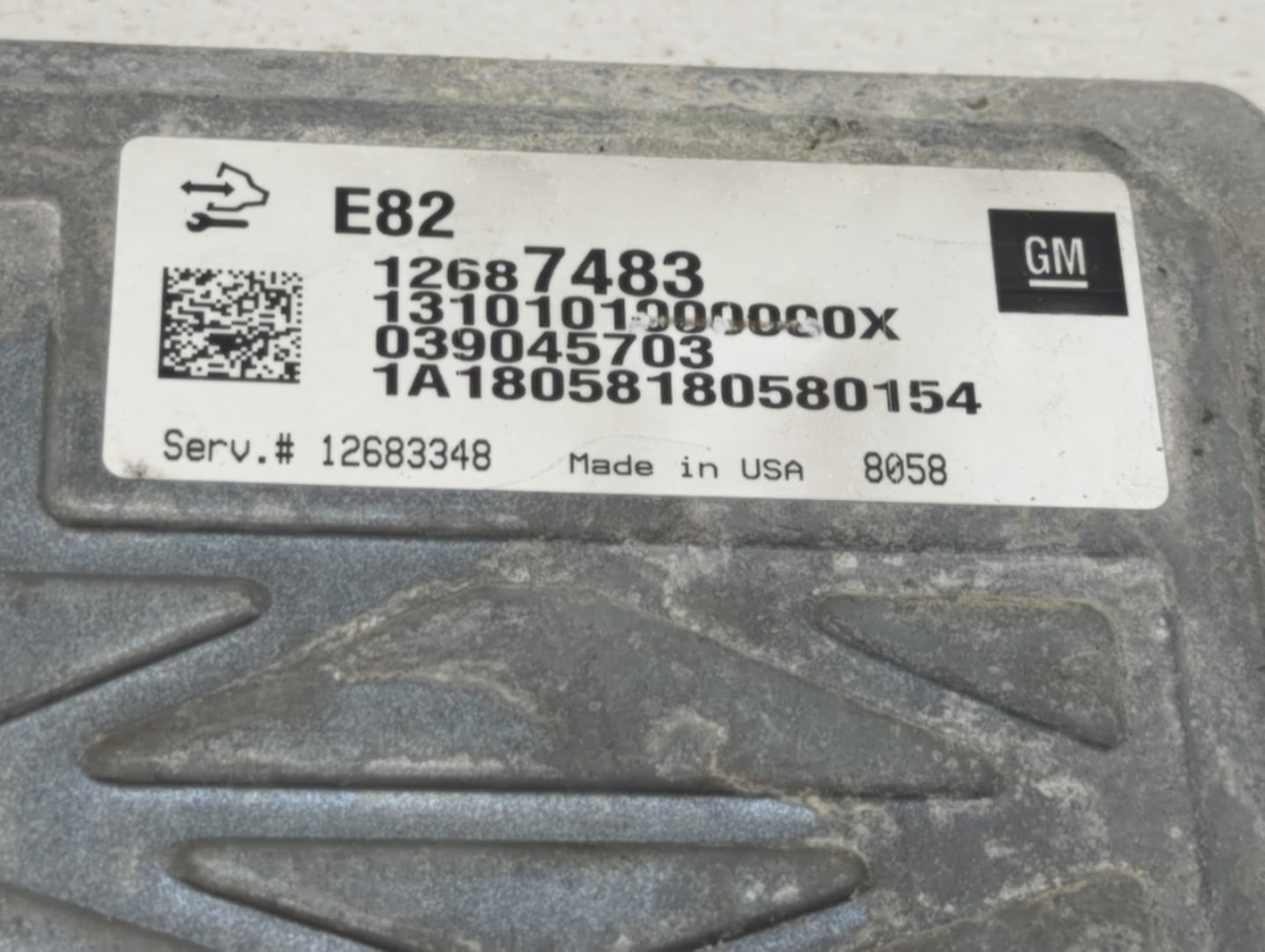 2017-2022 Gmc Acadia PCM Engine Control Computer ECU ECM PCU OEM P/N:12683348 12687483 Fits OEM Used Auto Parts - Oemusedaut