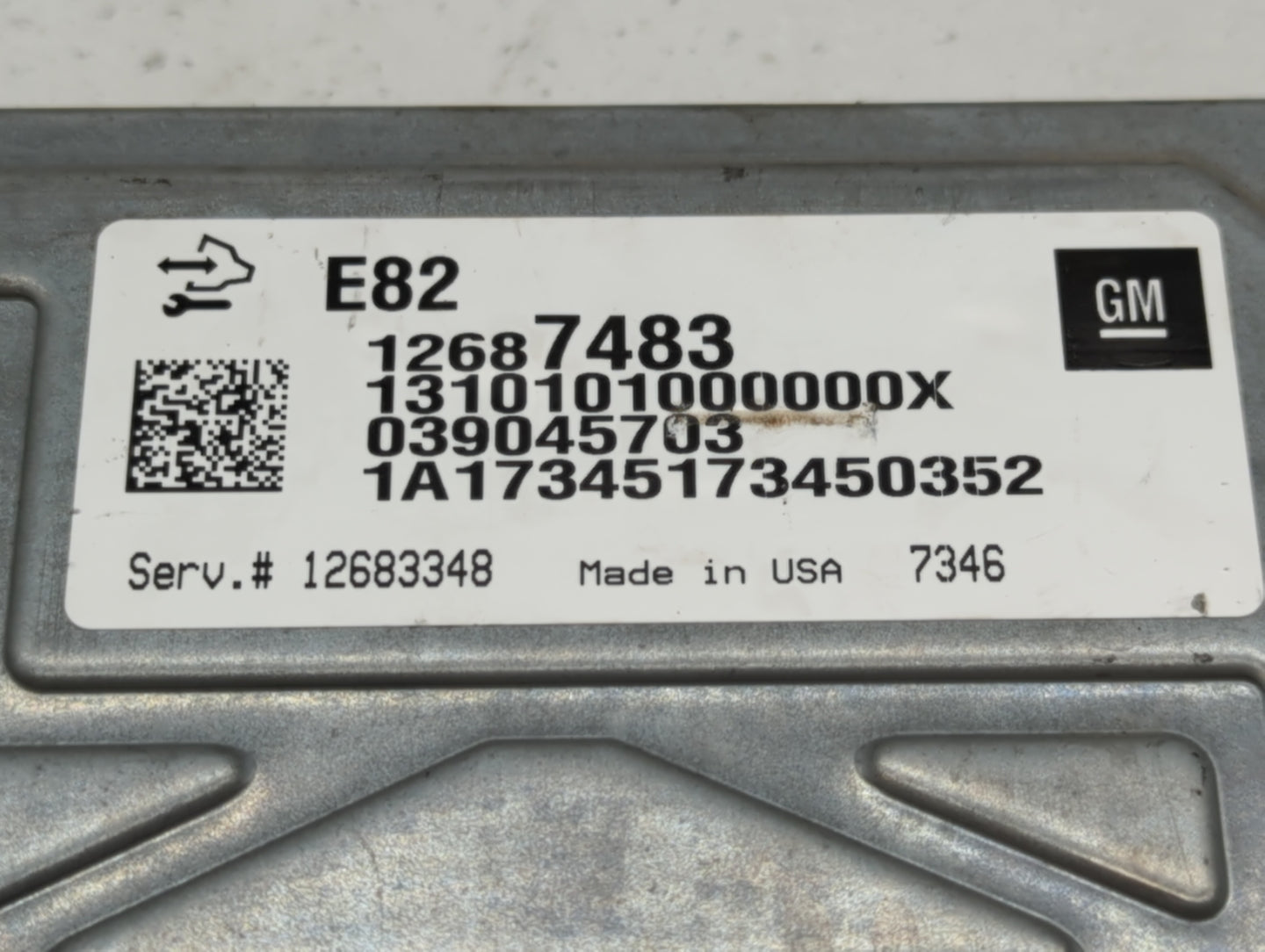2017-2022 Gmc Acadia PCM Engine Control Computer ECU ECM PCU OEM P/N:12683348 12687483 Fits OEM Used Auto Parts - Oemusedaut