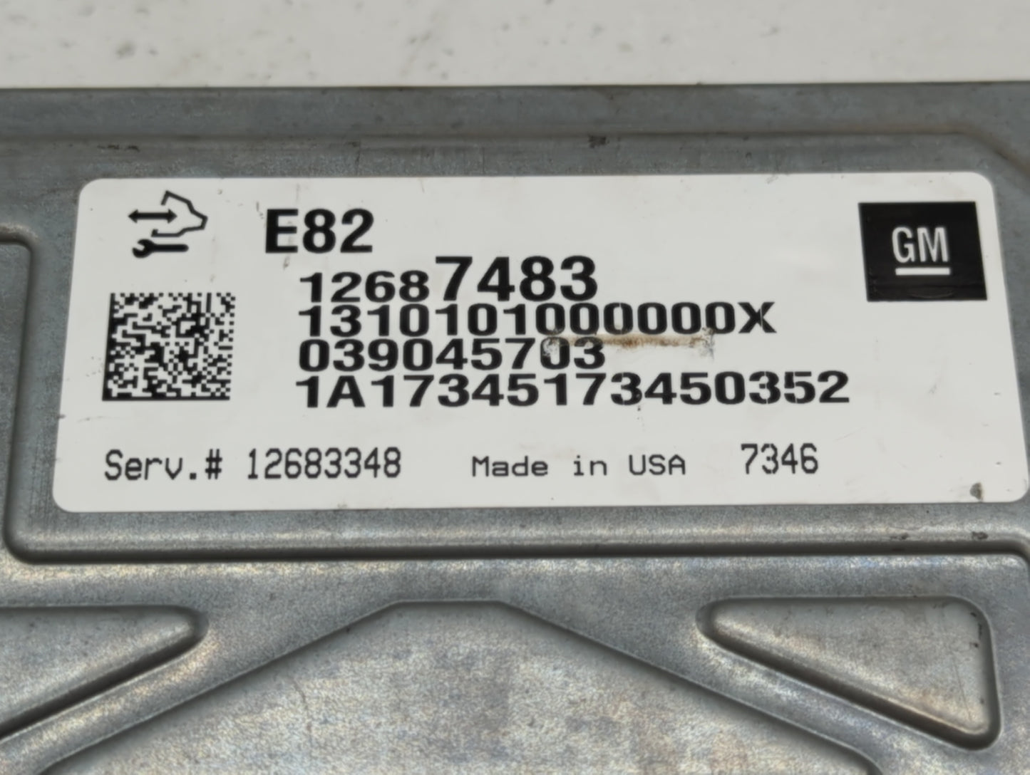 2017-2022 Gmc Acadia PCM Engine Control Computer ECU ECM PCU OEM P/N:12683348 12687483 Fits OEM Used Auto Parts - Oemusedaut