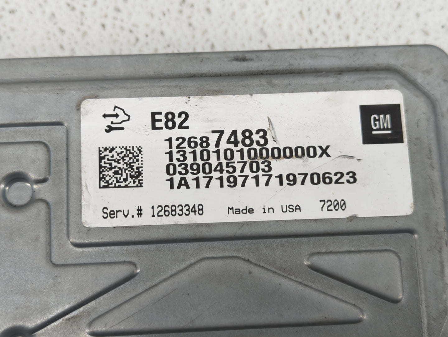 2017-2022 Gmc Acadia PCM Engine Control Computer ECU ECM PCU OEM P/N:12683348 12687483 Fits OEM Used Auto Parts - Oemusedaut