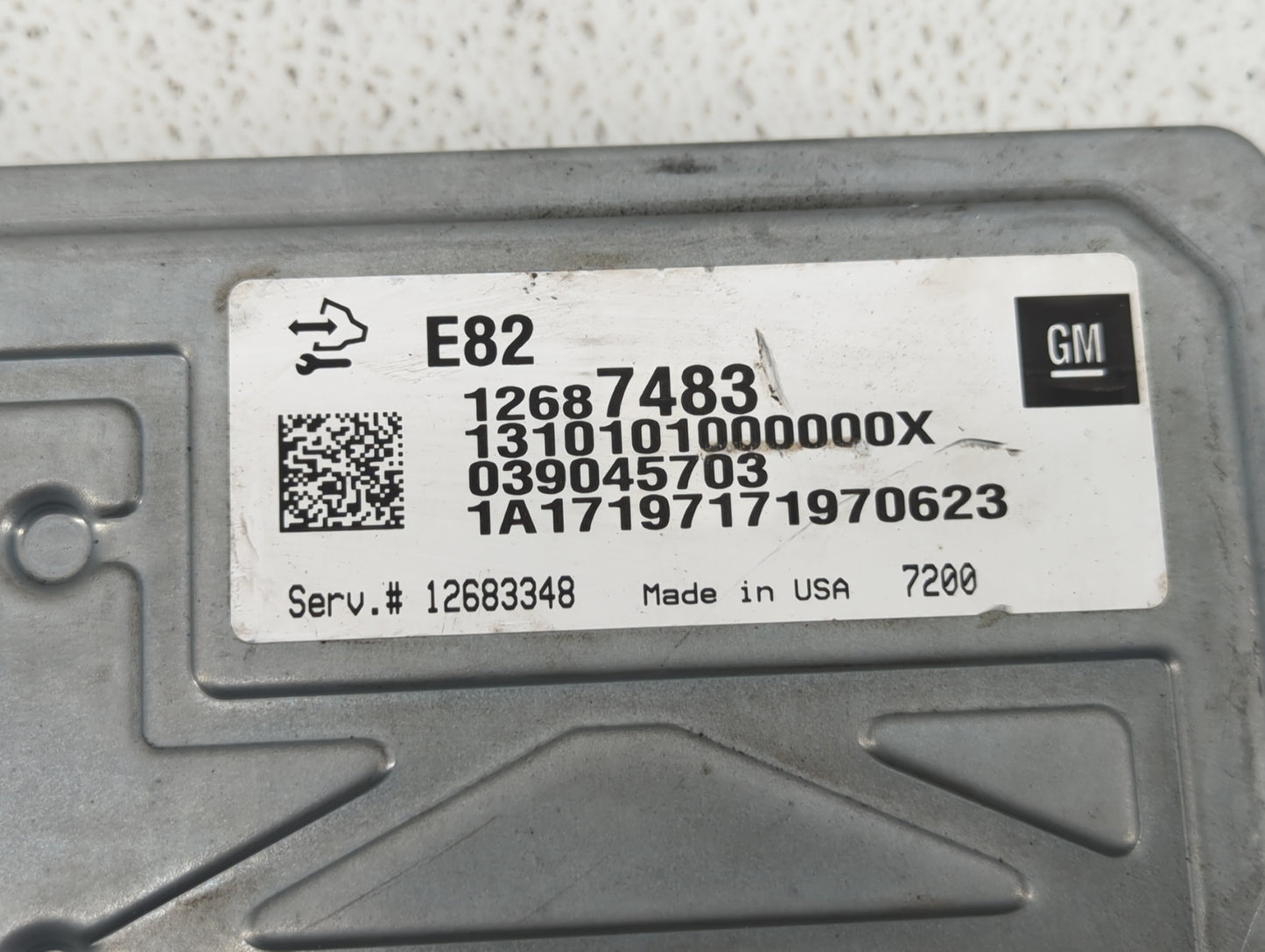 2017-2022 Gmc Acadia PCM Engine Control Computer ECU ECM PCU OEM P/N:12683348 12687483 Fits OEM Used Auto Parts - Oemusedaut