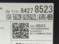 2018-2019 Gmc Acadia Am Fm Cd Player Radio Receiver - Oemusedautoparts1.com