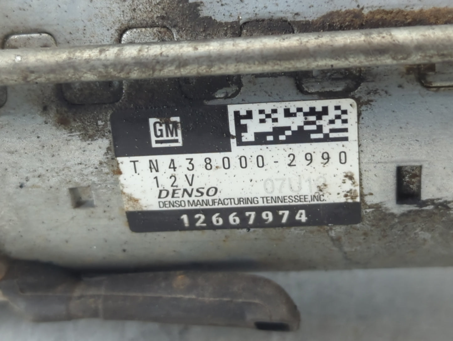 2017-2022 Gmc Acadia Car Starter Motor Solenoid OEM P/N:TN438000-2990 Fits Fits 2016 2017 2018 2019 2020 2021 2022 OEM Used 