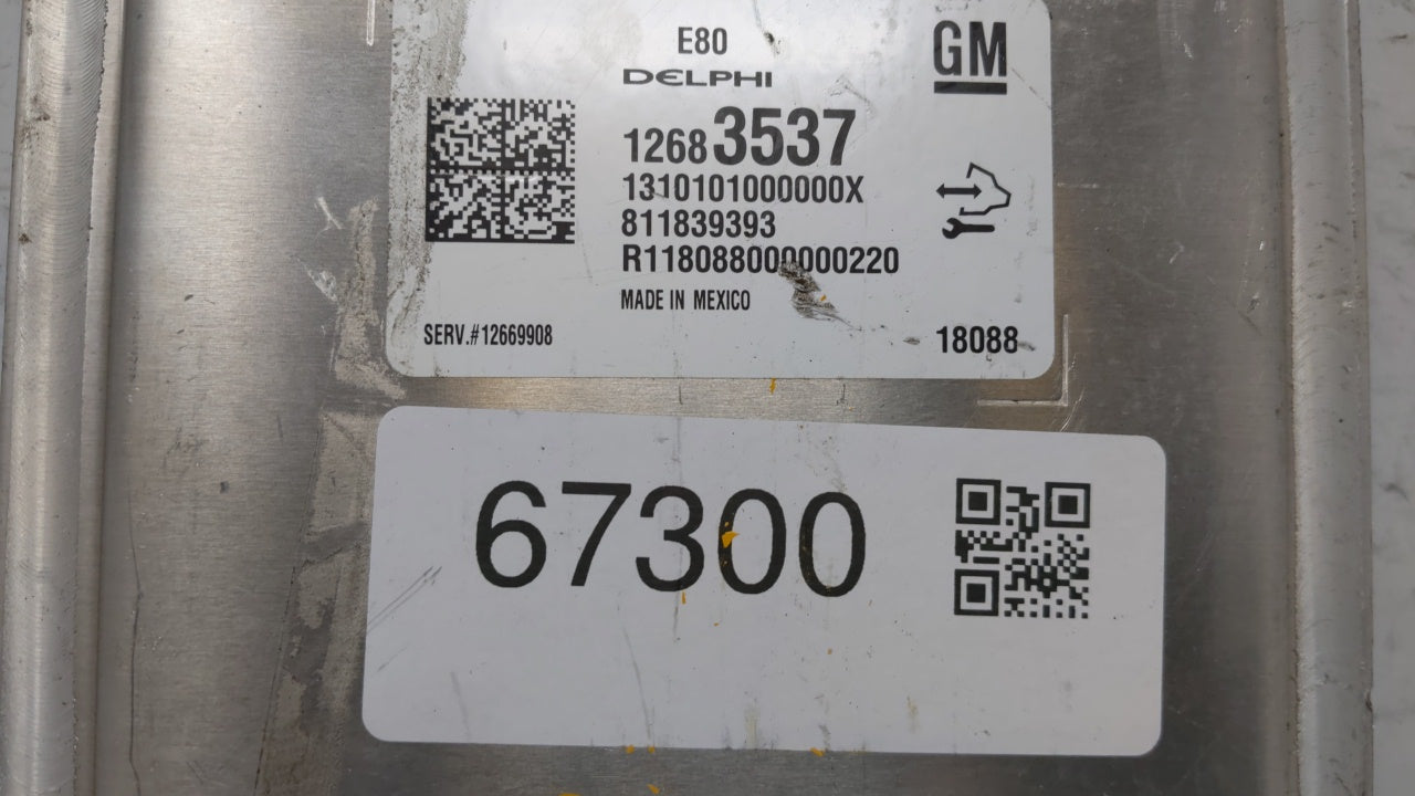 2017-2021 Gmc Acadia PCM Engine Control Computer ECU ECM PCU OEM P/N:12677677 12669908 12695804 12683660 12686384 12683537 F