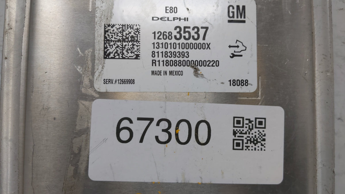 2017-2021 Gmc Acadia PCM Engine Control Computer ECU ECM PCU OEM P/N:12677677 12669908 12695804 12683660 12686384 12683537 O