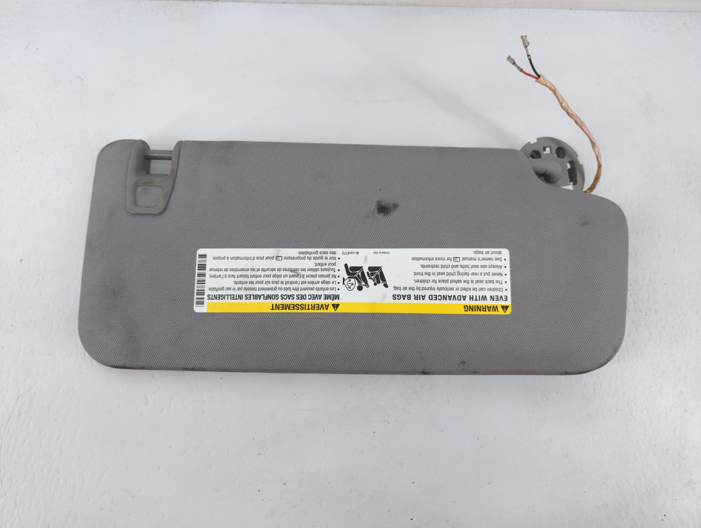 2017-2019 Gmc Acadia Sun Visor Shade Replacement Driver Left Mirror Fits Fits 2017 2018 2019 OEM Used Auto Parts - Oemusedau