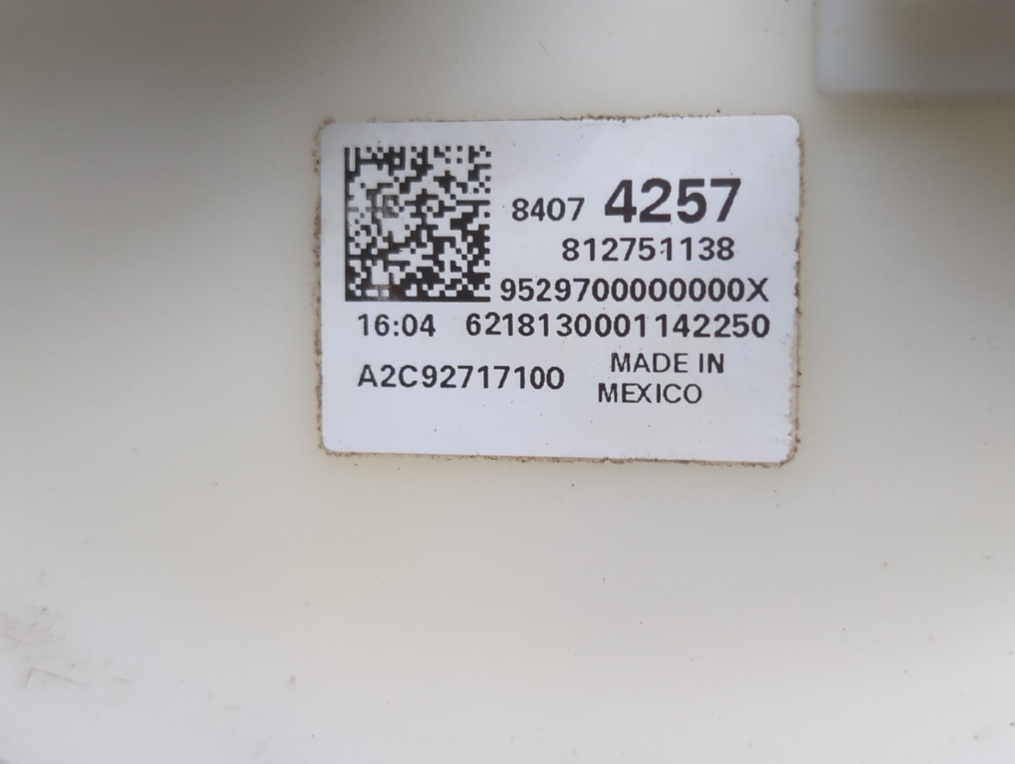 2017-2019 Gmc Acadia Electrical Gas Fuel Pump Assembly - Oemusedautoparts1.com