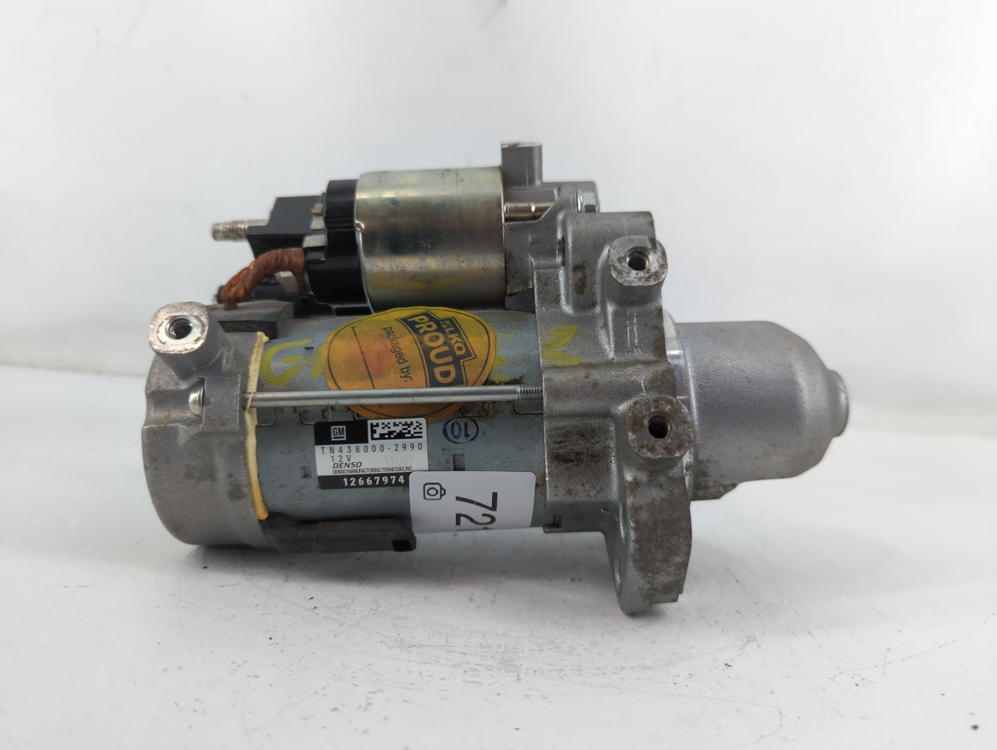 2017-2022 Gmc Acadia Car Starter Motor Solenoid OEM P/N:TN438000-2990 12667974 Fits Fits 2016 2017 2018 2019 2020 2021 2022 