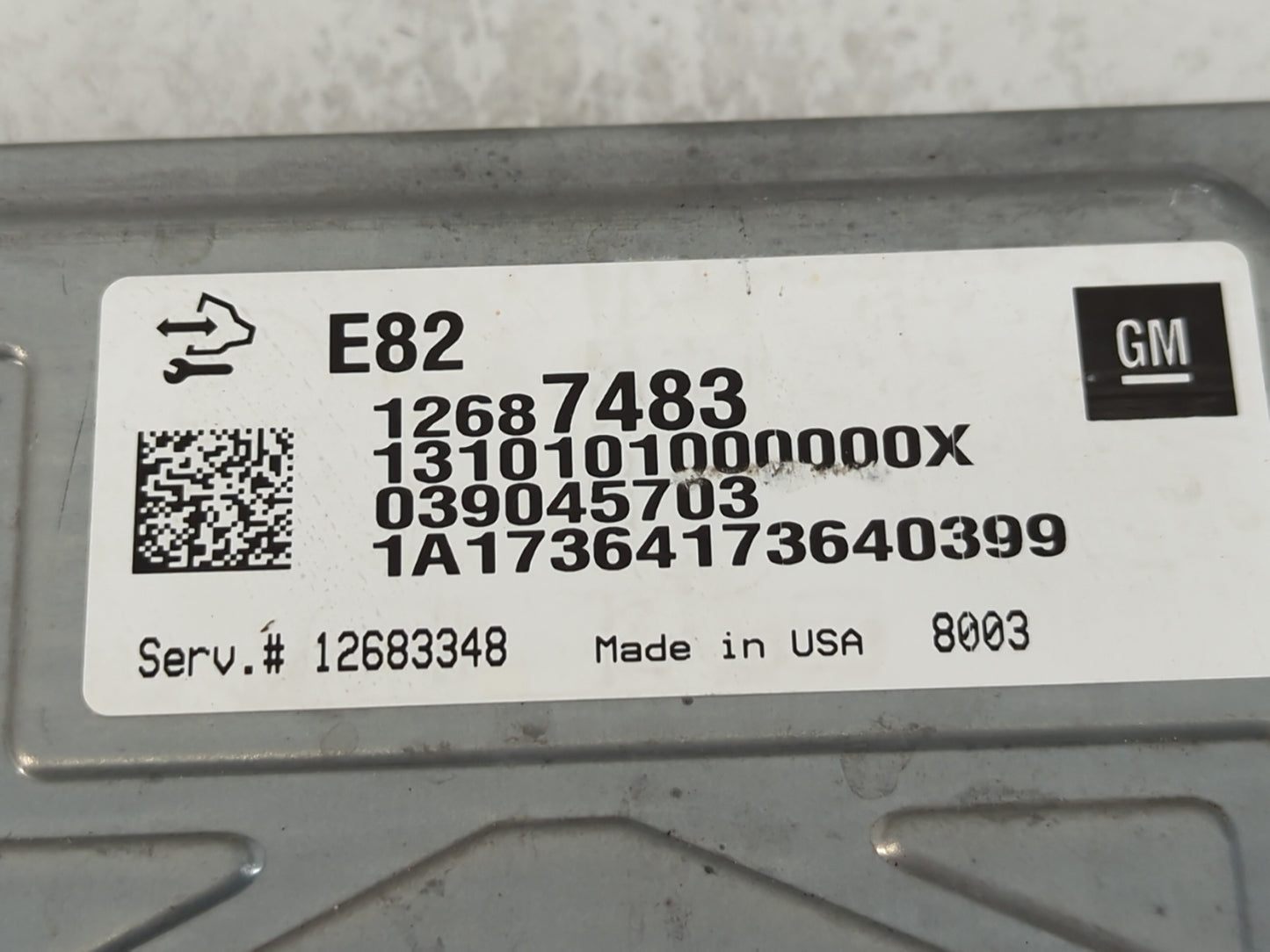 2017-2022 Gmc Acadia PCM Engine Control Computer ECU ECM PCU OEM P/N:12687483 Fits Fits 2016 2017 2018 2019 2020 2021 2022 O