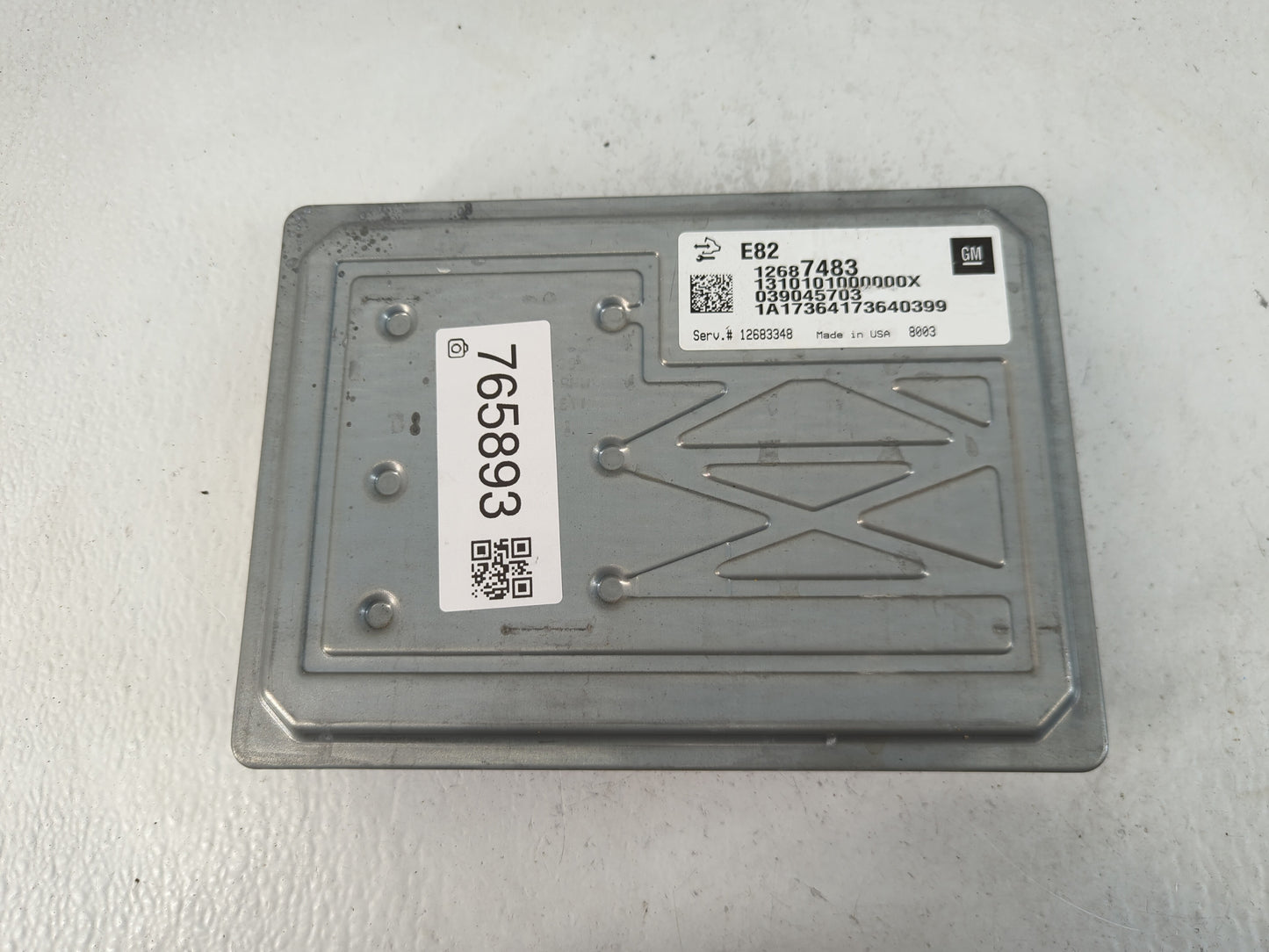 2017-2022 Gmc Acadia PCM Engine Control Computer ECU ECM PCU OEM P/N:12687483 Fits Fits 2016 2017 2018 2019 2020 2021 2022 O