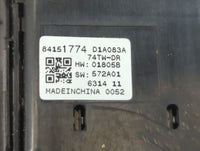 2018-2019 Gmc Acadia Master Power Window Switch Replacement Driver Side Left P/N:84151774 Fits OEM Used Auto Parts - Oemused